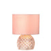 Tafellamp Roze Kunststof 17 cm-Tafellampen-J-Line