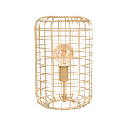Tafellamp Solido Prachtige Metaal Goud 26x26x40 cm-Tafellampen-LABEL51