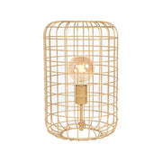 Tafellamp Solido Prachtige Metaal Goud 26x26x40 cm-Tafellampen-LABEL51