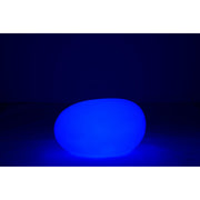 Tafellamp Steen Buiten Kunststof, Polypropylene, Metaal Wit-Tafellampen-J-Line