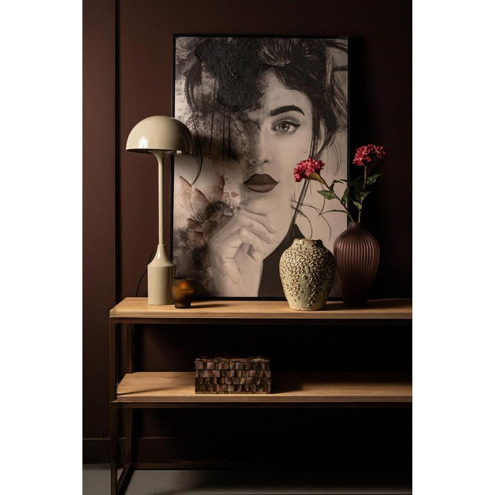 Tafellamp Tanaiya Crème 80 cm-Tafellampen-PTMD