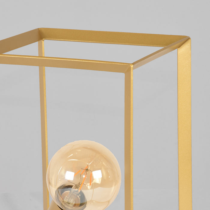 LABEL51 Tafellamp Tetto - Antiek Goud - Metaal - One Size-Tafellampen-LABEL51