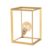 Tafellamp Tetto Metaal Antiek Goud 22x20x31 cm-Tafellampen-LABEL51
