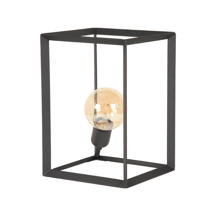 LABEL51 Tafellamp Tetto - Zwart - Metaal - One Size-Tafellampen-LABEL51