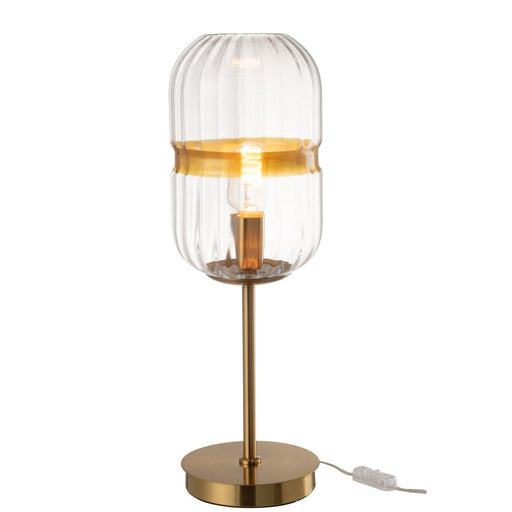 Tafellamp Transparant Kunststof 20 cm 20x20x50 cm-Tafellampen-J-Line