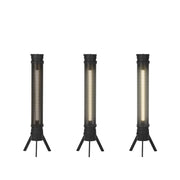 Tafellamp Tube Zeer Metaal Zwart 24x24x93 cm-Tafellampen-LABEL51