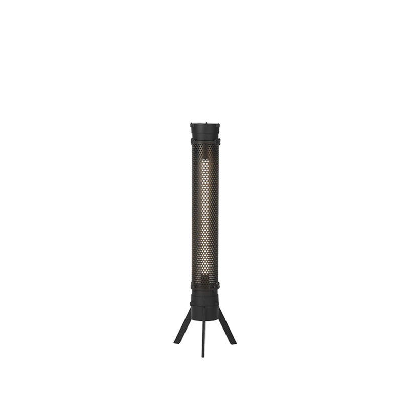 Tafellamp Tube Zeer Metaal Zwart 24x24x93 cm-Tafellampen-LABEL51