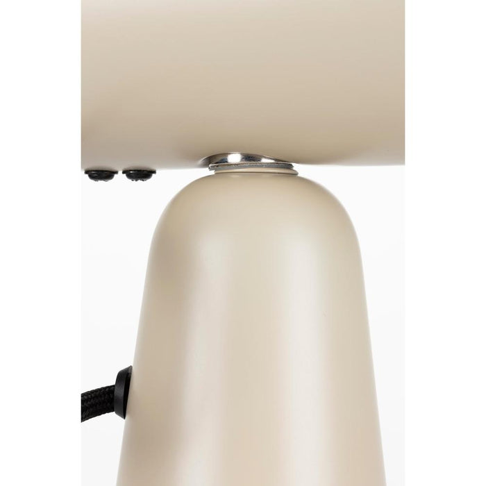 Hanglamp Vesper Metaal Beige 18.5x8.5 cm E27-Tafellampen-Creating Home