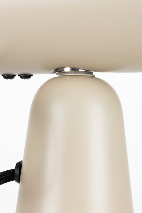 Hanglamp Vesper Metaal Beige 18.5x8.5 cm E27-Tafellampen-Creating Home