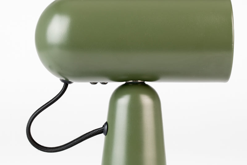 Tafellamp Vesper Heeft Iron Groen 18.5x8.5x26.5 cm-Bureaus-Creating Home