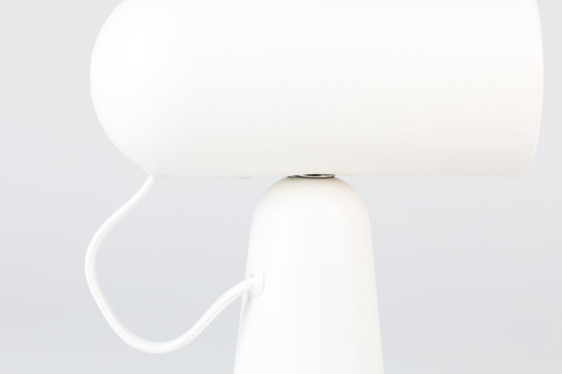 Tafellamp Vesper Heeft Iron Wit 18.5x8.5x26.5 cm-Bureaus-Creating Home
