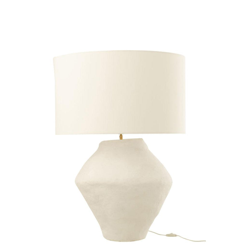 Tafellamp Wit Fitting 60 cm 60x40x85 cm-Tafellampen-J-Line