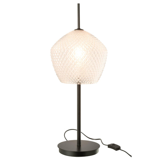 Tafellamp Wit Glas 23 cm Table Lamp-Tafellampen-J-Line