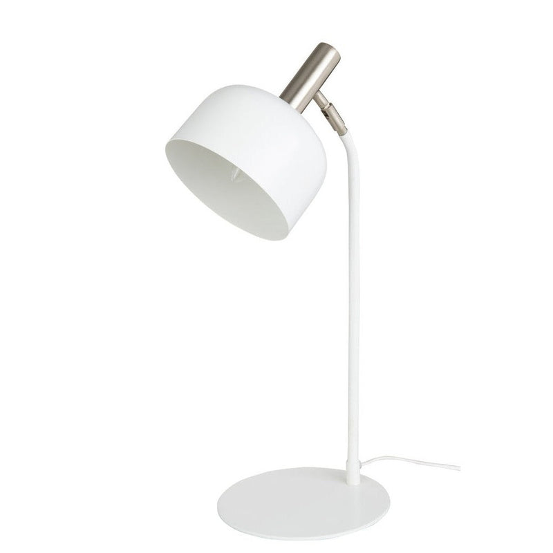 Tafellamp Wit Ijzer 20 cm 38017 20x25x56 cm-Tafellampen-J-Line