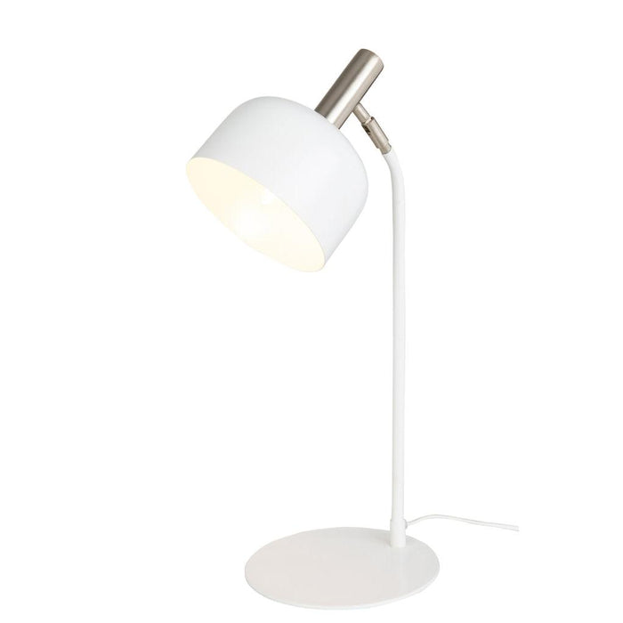 Tafellamp Wit Ijzer 20 cm - Ijzer-Tafellampen-J-Line