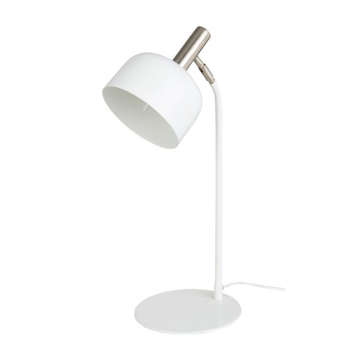 Tafellamp Wit Ijzer 20 cm - Ijzer-Tafellampen-J-Line