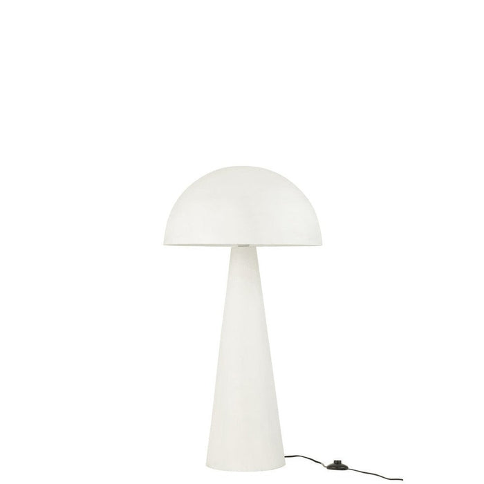 Tafellamp Wit Ijzer M 51 cm-Tafellampen-J-Line