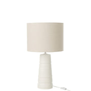 Tafellamp Wit Keramiek 35 cm 35x35x63 cm-Tafellampen-J-Line