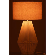 Tafellamp Wit Kunststof 45 cm 45x45x78 cm-Tafellampen-J-Line