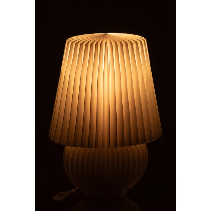 Hanglamp Lampenkap Wit Magnets 27 cm 27x27x38 cm-Hanglampen-J-Line