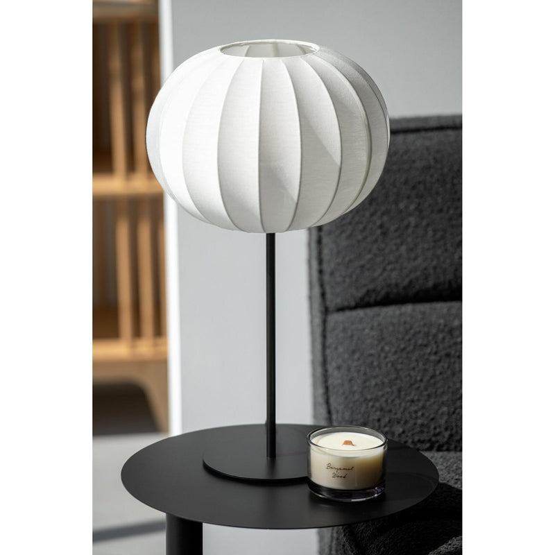 Tafellamp Wit Metaal L 30 cm 30x30x53.5 cm-Tafellampen-J-Line