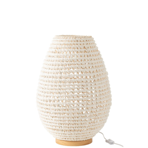Tafellamp Wit Paper 38 cm 38x38x54.5 cm-Tafellampen-J-Line