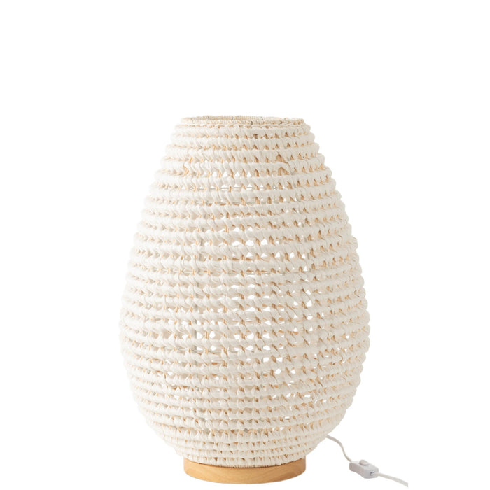 Tafellamp Wit Paper 38 cm 38x38x54.5 cm-Tafellampen-J-Line
