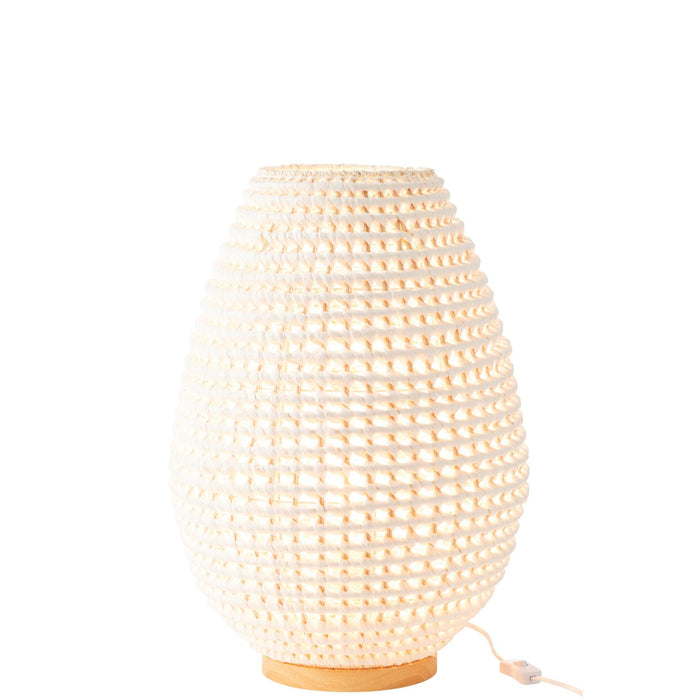 Tafellamp Wit Paper 38 cm-Tafellampen-J-Line