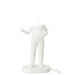 Tafellamp Wit Polykunsthars 14 cm-Tafellampen-J-Line