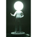 Tafellamp Wit Polykunsthars 14 cm-Tafellampen-J-Line