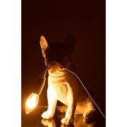 Tafellamp Wit Polykunsthars 15 cm 15x25x29 cm-Tafellampen-J-Line