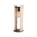 Tafellamp Woody Rechthoekige Hout Naturel 18x18x45 cm-Tafellampen-LABEL51