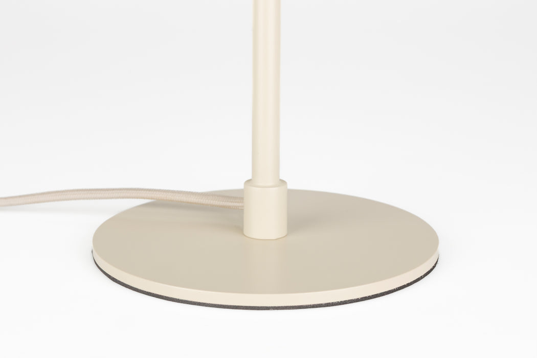 Tafellamp Wubbo Metaal Beige Ø26.5x32 cm G9-Tafellampen-Creating Home