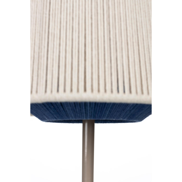 Tafellamp Yumi Polyester Blauw 26x26 cm E27-Tafellampen-Creating Home