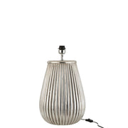 Tafellamp Zilver Clay 44 cm 44x44x82 cm-Tafellampen-J-Line