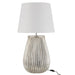 Tafellamp Zilver Clay 44 cm 44x44x82 cm-Tafellampen-J-Line