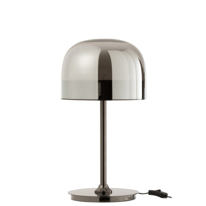 Tafellamp Zilver Ijzer 24 cm-Tafellampen-J-Line