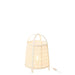 Tafellamp Zwart Bamboe L 36 cm-Tafellampen-J-Line