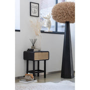 Tafellamp Zwart Bayur hout 30 cm 30x30x141 cm-Tafellampen-J-Line