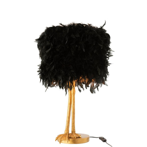 Tafellamp Zwart Hardener 28 cm-Tafellampen-J-Line