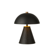 Tafellamp Zwart Ijzer 15 cm 15x15x18.5 cm-Tafellampen-J-Line