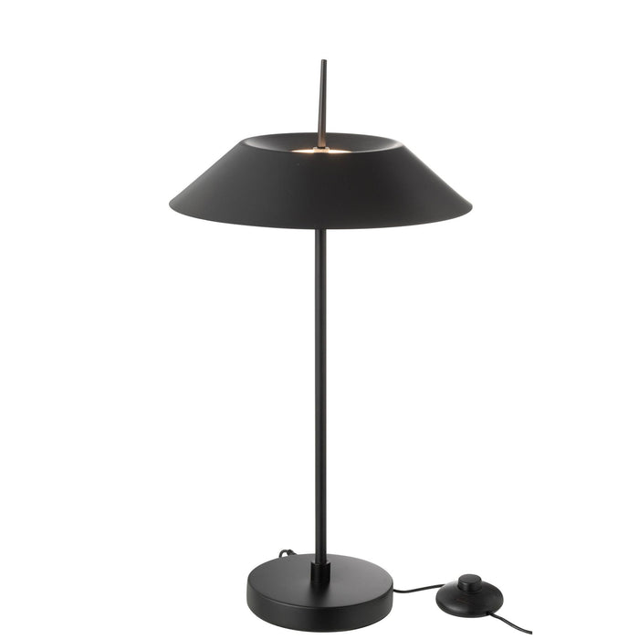 Tafellamp Zwart Ijzer 30 cm - Ijzer-Tafellampen-J-Line