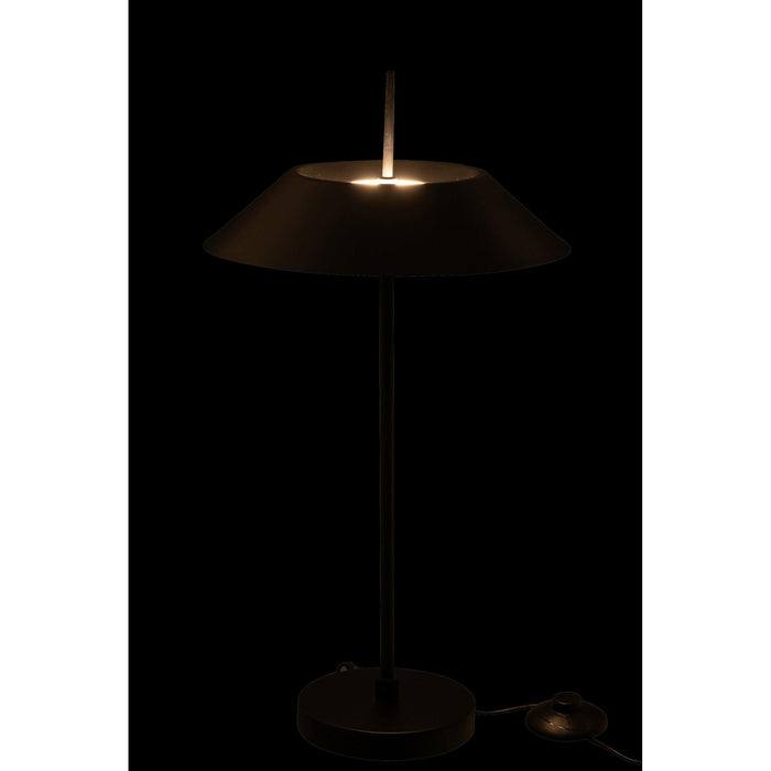 Tafellamp Zwart Ijzer 30 cm - Ijzer-Tafellampen-J-Line