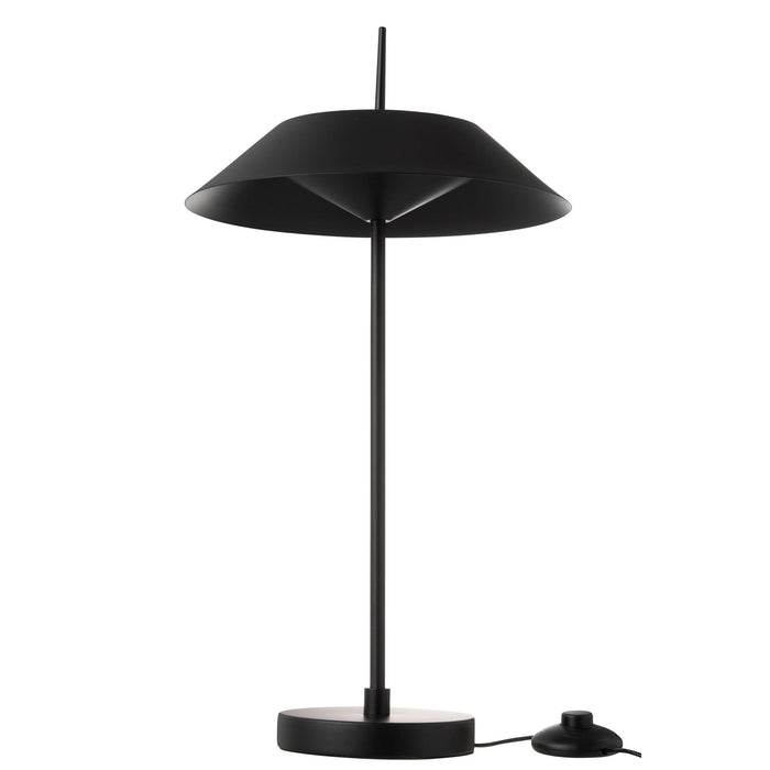 Tafellamp Zwart Ijzer 30 cm - Ijzer-Tafellampen-J-Line