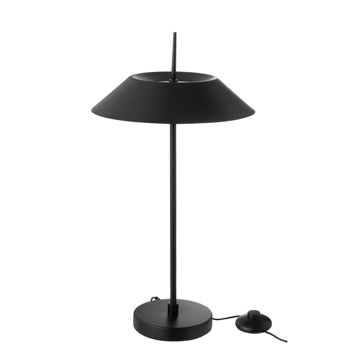 Tafellamp Zwart Ijzer 30 cm - Ijzer-Tafellampen-J-Line