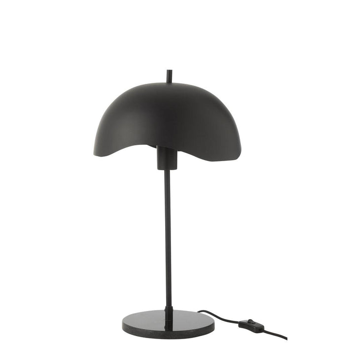 Tafellamp Zwart Ijzer 30 cm - Ijzer,marmer-Tafellampen-J-Line