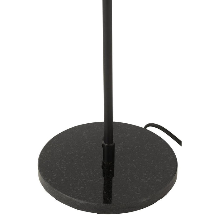 Tafellamp Zwart Ijzer 30 cm - Ijzer,marmer-Tafellampen-J-Line