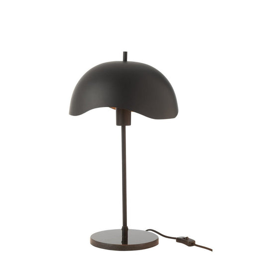 Tafellamp Zwart Ijzer 30 cm - Ijzer,marmer-Tafellampen-J-Line