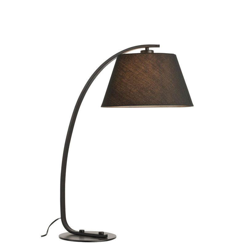 Tafellamp Zwart Ijzer 53 cm 53x47x29 cm-Tafellampen-J-Line
