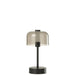 Tafellamp Zwart Kunststof 13 cm-Tafellampen-J-Line